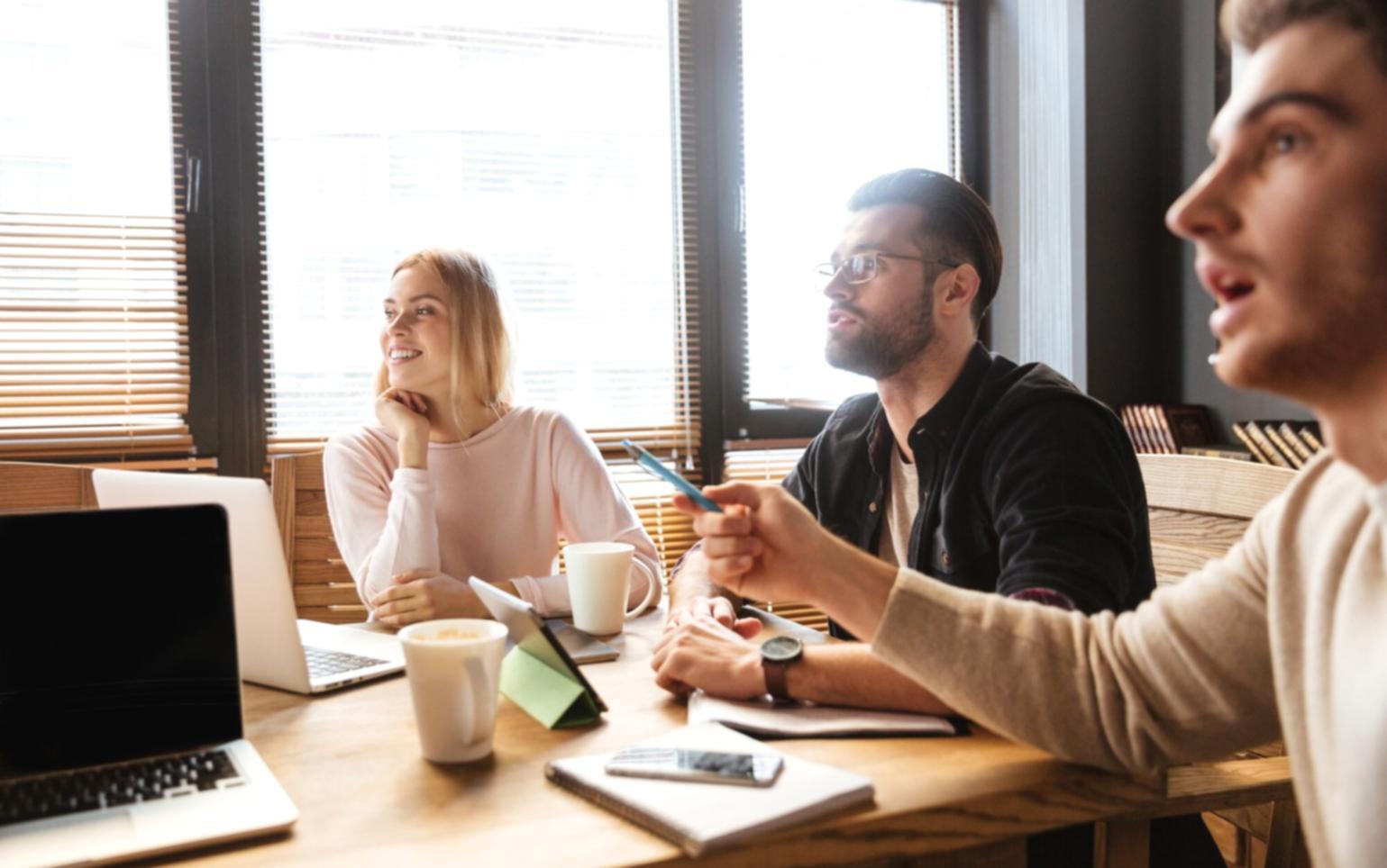 Financial analyst reviewing spreadsheet models with clear data visualization